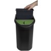 TOP LINE Eco Afvalbak Classic Zwart-Anthraciet