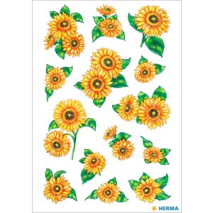herma stickers zonnebloemen uit de serie decor...