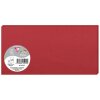 Pak 25 kaarten stuifmeel, dl 106x213mm, 210g kersenrood