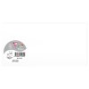 Pak 25 kaarten Pollen, dl 106x213mm, 210g wit