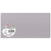Pak 25 kaarten stuifmeel, dl 106x213mm, 210g koalagrau