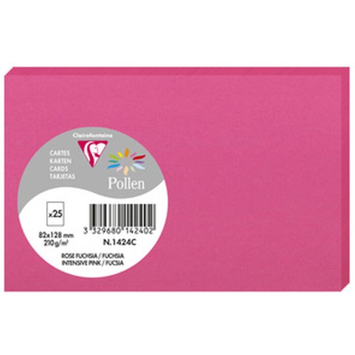 Kaart Pollen 82x128 fuchsia