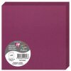 Dubbele kaart Pollen 135x135 framboos