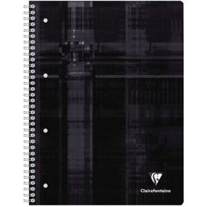 College notitieboek a4+ 22,5x29,7cm, 80 vel, 90g, vierkant met kader
