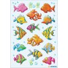kleurrijke visstickers uit de DECOR-reeks