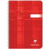 Spiraalboek Clairefontaine, din a5 14,8x21cm, 50 vel, 90g, vierkant
