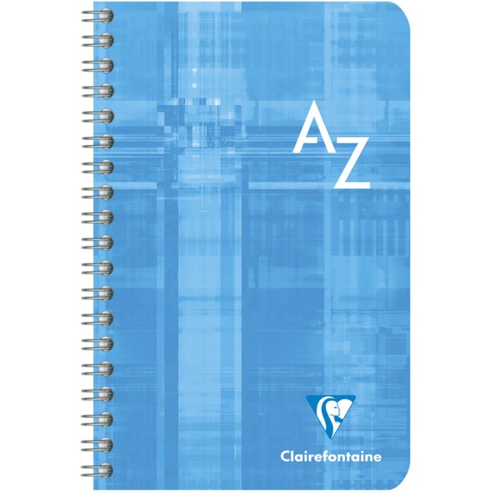 Indexboek 11x17cm, 50 vellen, 90g, geruit