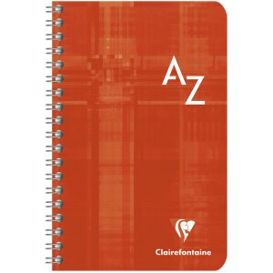 Indexboek 11x17cm, 50 vellen, 90g, geruit