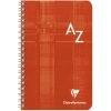 Indexboek 11x17cm, 50 vellen, 90g, geruit