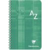 Indexboek 11x17cm, 50 vellen, 90g, geruit