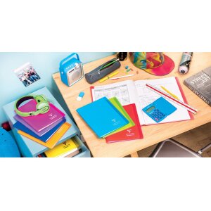 Koverbook pp Clairefontaine, din a4, 48 vellen, 90g, geruit