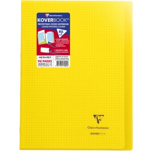 Koverbook pp Clairefontaine, din a4, 48 vellen, 90g, geruit