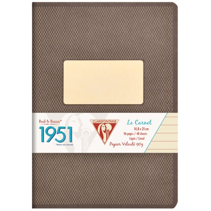 Boekje Clairefontaine 1951, din a5 zwart