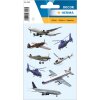 herma zelfklevende stickers met vliegtuigen en helikopters van decor