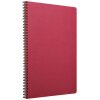 Spiraal schrift Age Bag, DIN A4 21x29,7cm, 50 vel, 90g, vierkant kersenrood