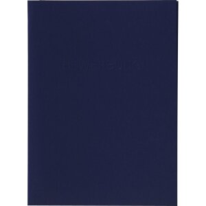 Aanvraagmap blauw + gratis verzendenvelop