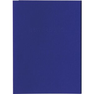 Aanvraag map medium blauw + gratis verzending envelop