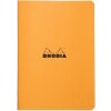 Notitieboek Rhodia a5 vierkant 48 vellen oranje