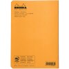Notitieboek Rhodia a5 vierkant 48 vellen oranje