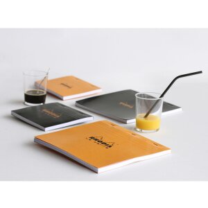 Onderlegger Le Carré vierkant Rhodia, 5,2x7,5 cm 80 vel, geruit