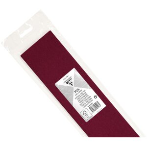 Rol crêpepapier in opera-rood - 95108c Clairefontaine