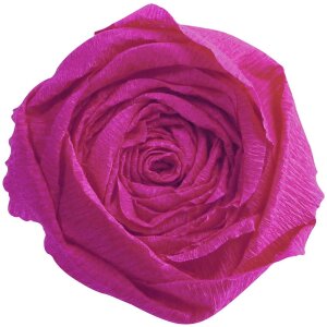 Rol crêpepapier in opera-rood - 95108c Clairefontaine