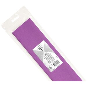 Rol crêpepapier in lila - 95110c Clairefontaine