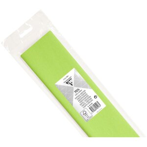 Rol crêpepapier in appelgroen - 95119c Clairefontaine