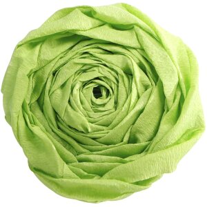 Rol crêpepapier in appelgroen - 95119c Clairefontaine