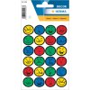 herma kleurrijke gezicht stickers uit de DECOR serie