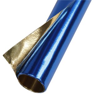 Rol aluminiumpapier dubbelzijdig donkerblauw