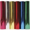 Rol aluminiumpapier, eenzijdig gekleurd, 2x0,70m, 80g