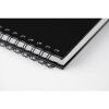 Schetsboek vierkant Goldline, 10x10cm, 140g - Zwart