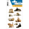 schattig decor hond puppies 3 blad