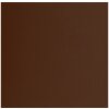 Pak 25 kaarten enkel Vergé 160x160mm chocolade