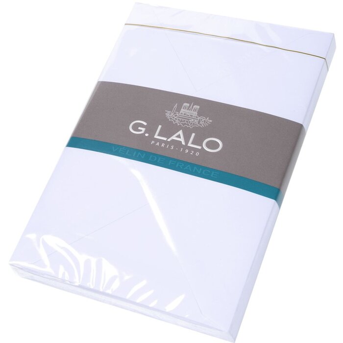 Enveloppen VÉLIN DE FRANCE wit 107x152 mm - 21700L