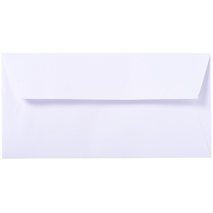 Enveloppen VÉLIN DE FRANCE wit 220x110 mm - 46700L