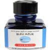 Inkt voor vulpen 30 ml azuurblauw
