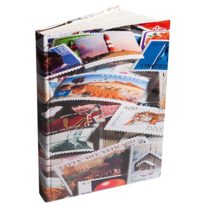 Stock album stempel voor postzegels 16 witte paginas