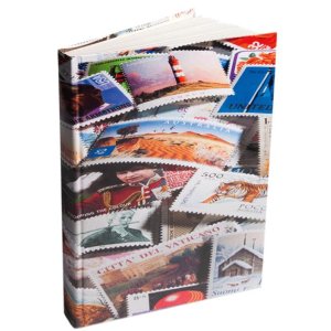 Stock album stempel voor postzegels 16 witte paginas