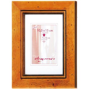 Fotolijst geel hout 24x30 cm Louisiane