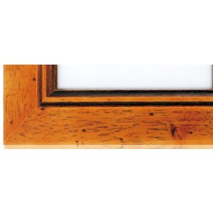 Fotolijst geel hout 24x30 cm Louisiane