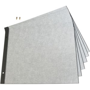 Extra bladen Exacompta zwart 29x37 cm