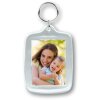 ZEP rechthoekige sleutelhanger van acryl 3,5x4,5 cm