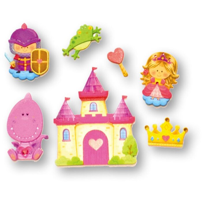 Muursticker Kinderkamer Motief Sprookjeskasteel