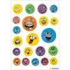 herma stickers grappig reliëf smileys