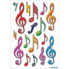 kleurrijke clef met juwelen
