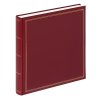 Walther Fotoalbum MONZA 33x34 cm wijnrood 60 witte paginas