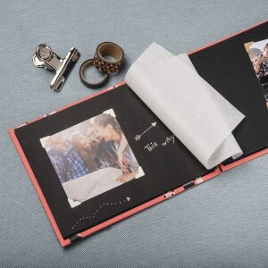 Small Album Spiraal Album Fine Art 24x17 cm taupe