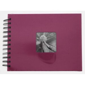 Small Album Spiraal Album Fine Art 24x17 cm roze